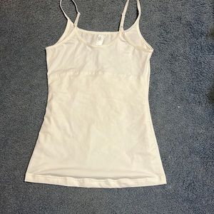 Flexees white girls XL tank top